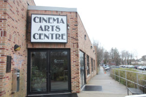 front entrance of Cinema Arts Centre